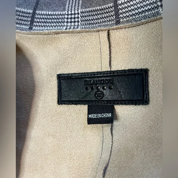 Blank NYC via Anthropologie Plaid Longline  Duster Coat - Picture 7 of 11